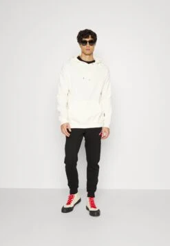 YOURTURN Unisex 3 Pack - Jersey Con Capucha - Black/Mottled Dark Grey/Off White