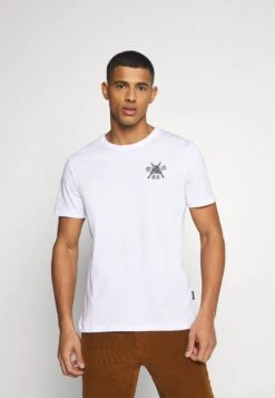 YOURTURN Camiseta Estampada - White