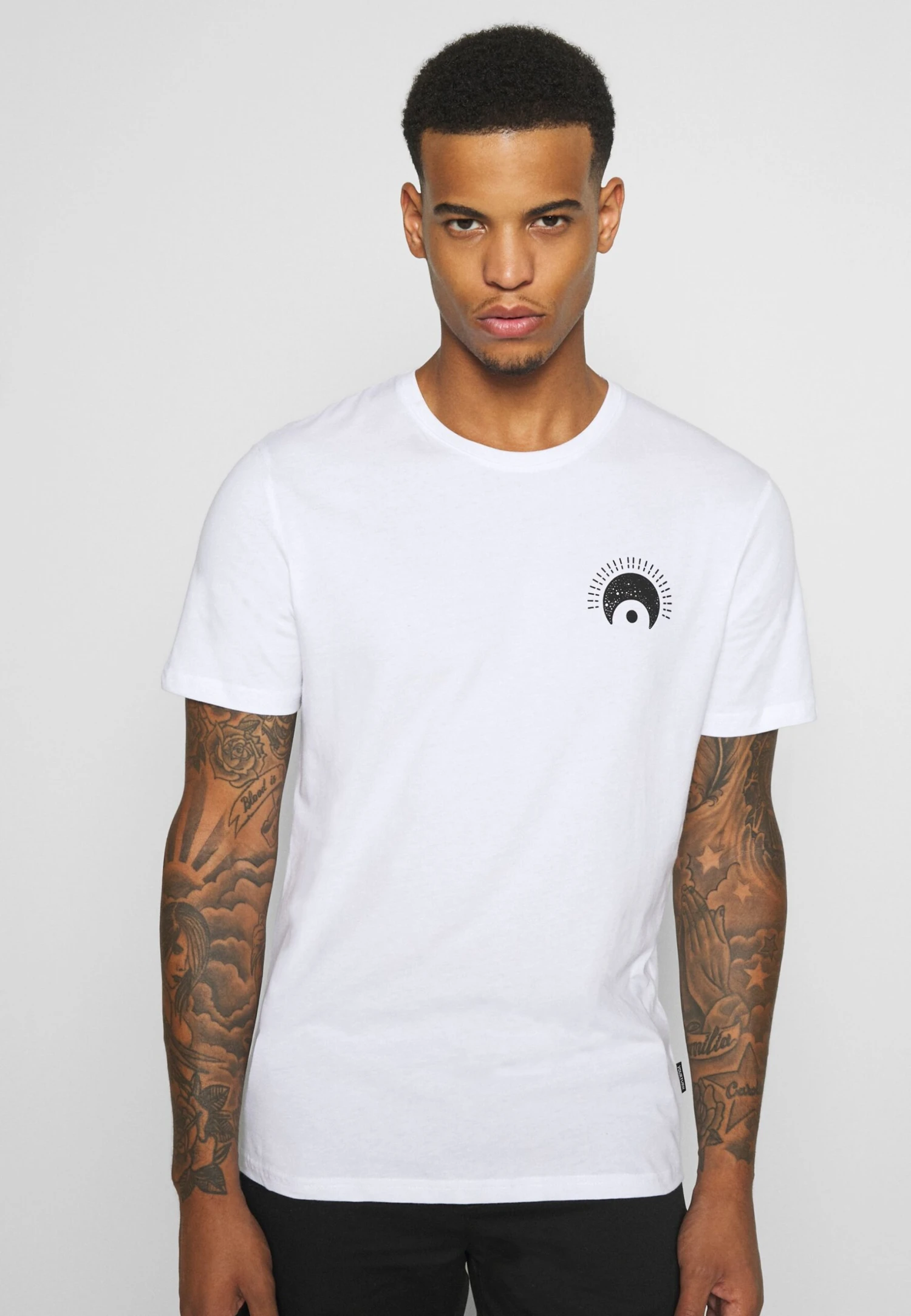 YOURTURN Eye Moon Tee Unisex - Camiseta Estampada - White 3 YOURTURN Eye Moon Tee Unisex - Camiseta Estampada - White - Imagen 3