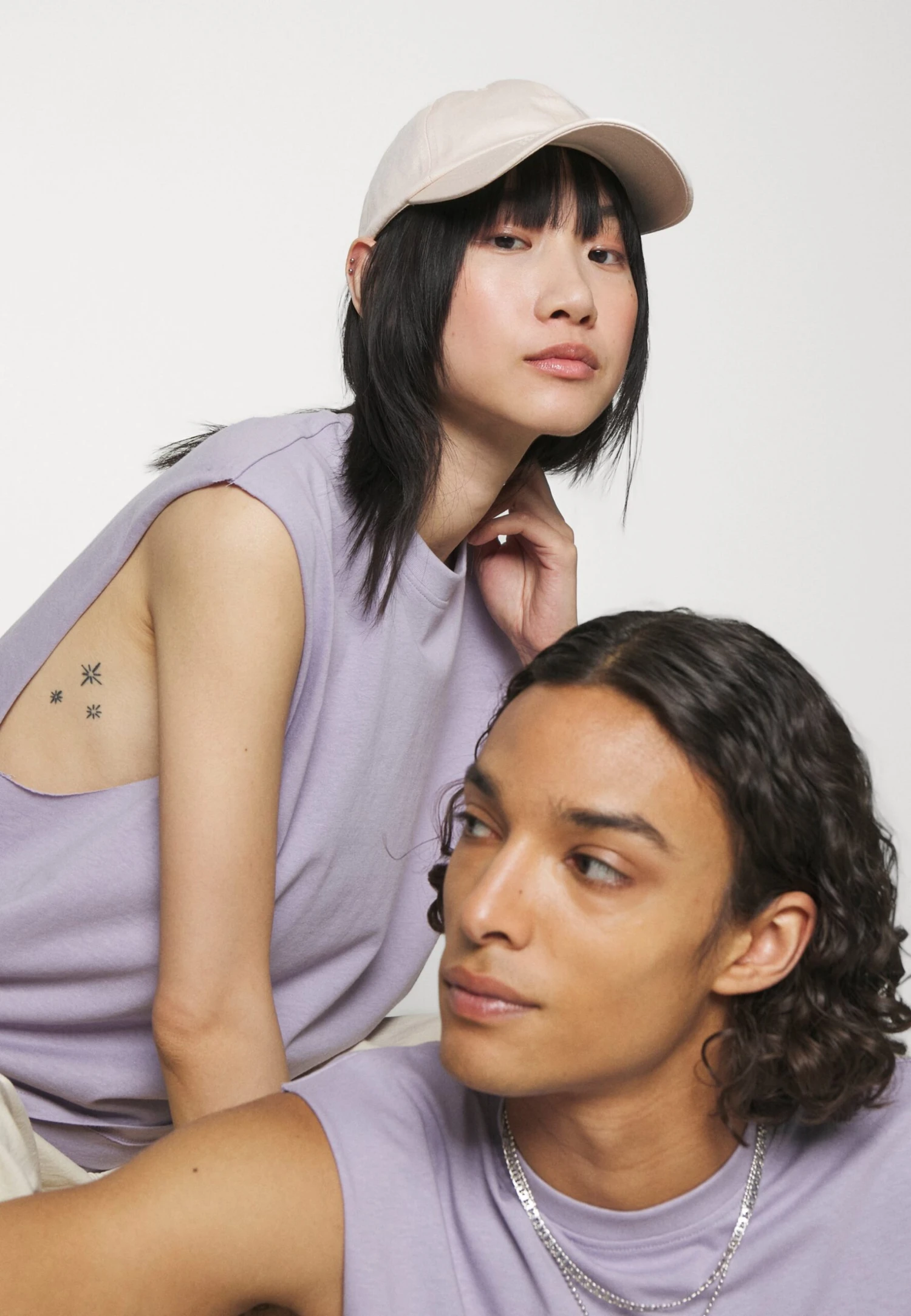 YOURTURN Unisex 2 Pack - Top - Lilac/Light Green 5 YOURTURN Unisex 2 Pack - Top - Lilac/Light Green - Imagen 5