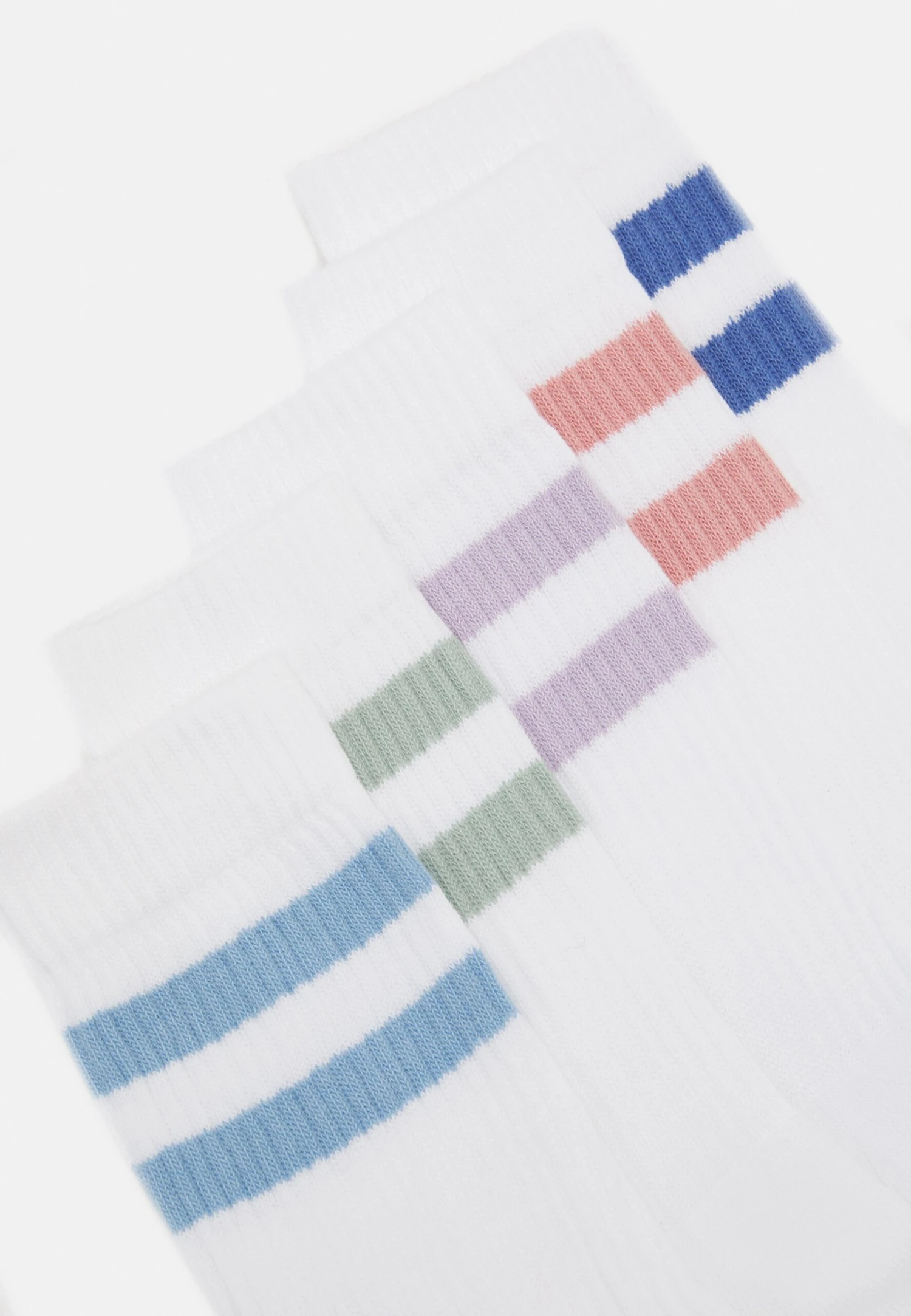 YOURTURN Calcetines - White/Multicoloured 2 YOURTURN Calcetines - White/Multicoloured - Imagen 2