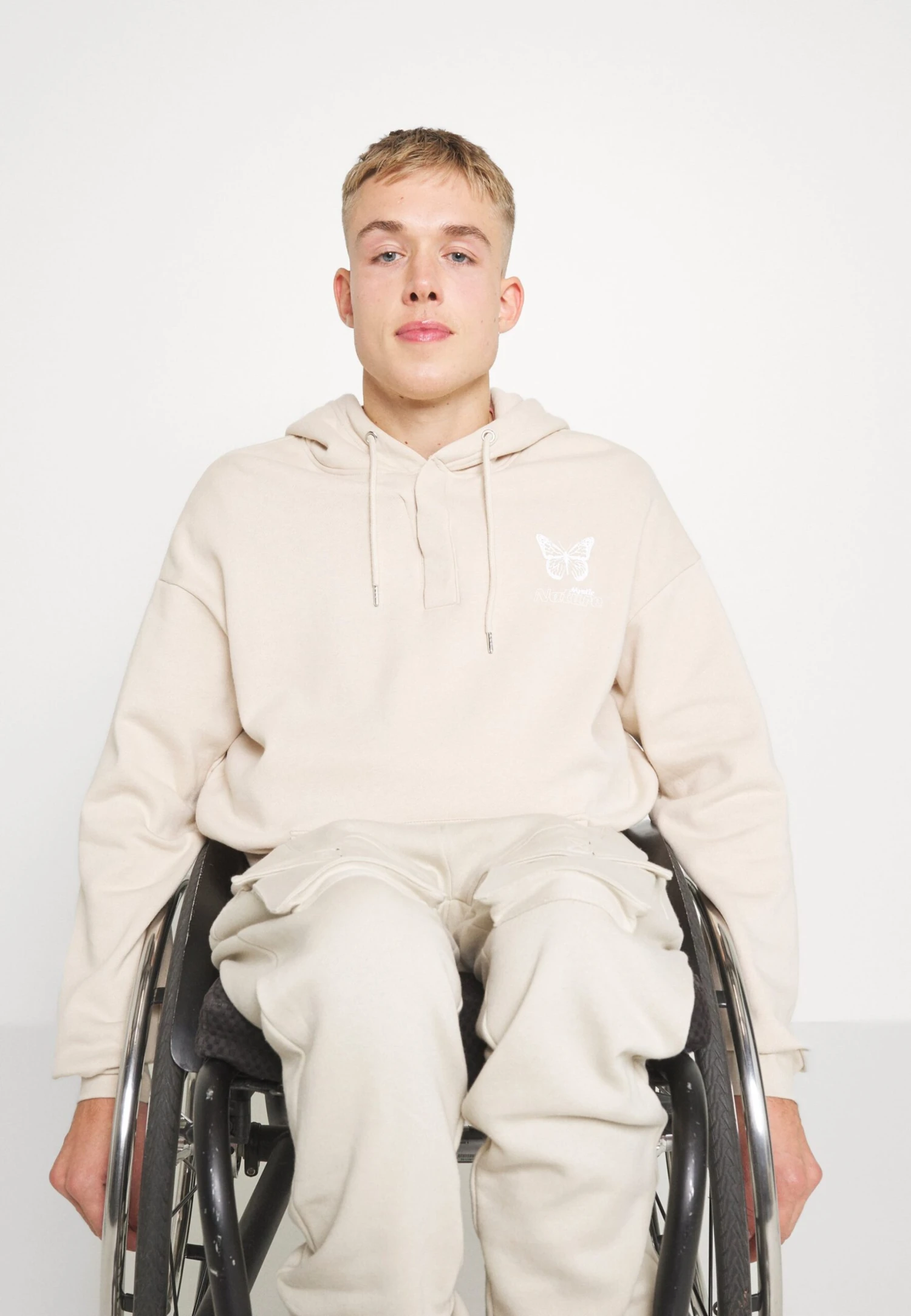 YOURTURN Unisex - Sudadera - Beige 3 YOURTURN Unisex - Sudadera - Beige - Imagen 3