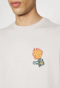 YOURTURN Unisex - Camiseta Estampada - Grey -Yourturn c2858e9efb184eb7b739799a0b4c256f