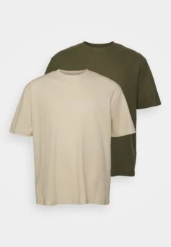 YOURTURN Unisex - Camiseta Básica -Light Green/ Off-White -Yourturn c79586a67b644f9d8df9dcf9e2af5ece