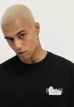 YOURTURN Rome Tee Unisex - Camiseta Estampada - Black -Yourturn caa47122b38445a1916e5d1e3de441d1
