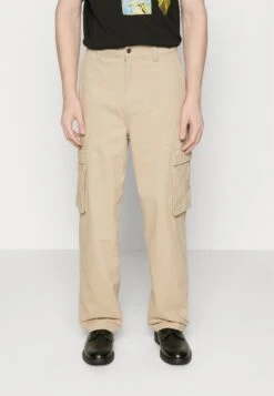 YOURTURN Unisex - Pantalones Cargo - Tan