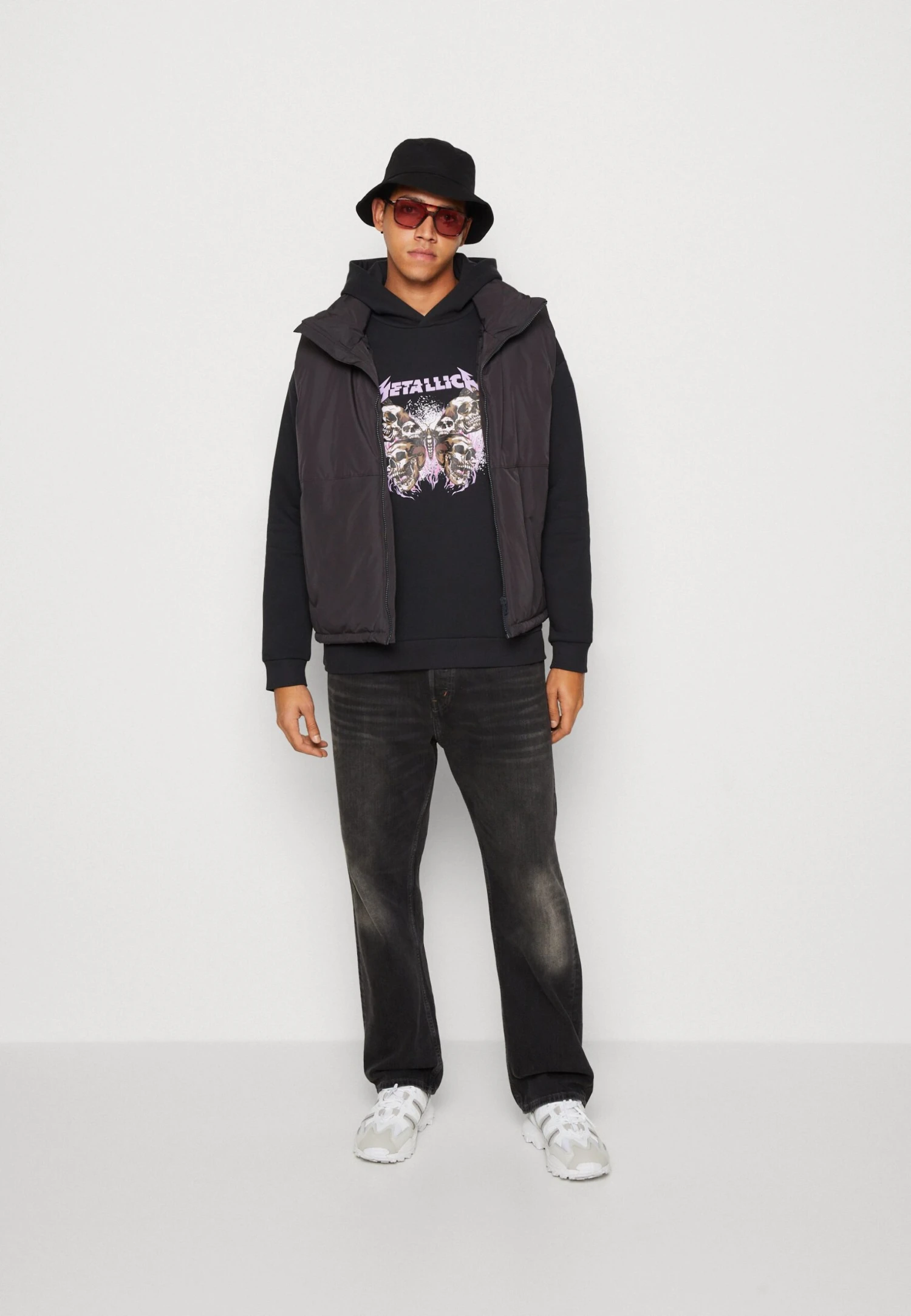YOURTURN Metallica Unisex - Jersey Con Capucha - Black 2 YOURTURN Metallica Unisex - Jersey Con Capucha - Black - Imagen 2
