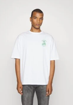 YOURTURN Unisex - Camiseta Estampada - White