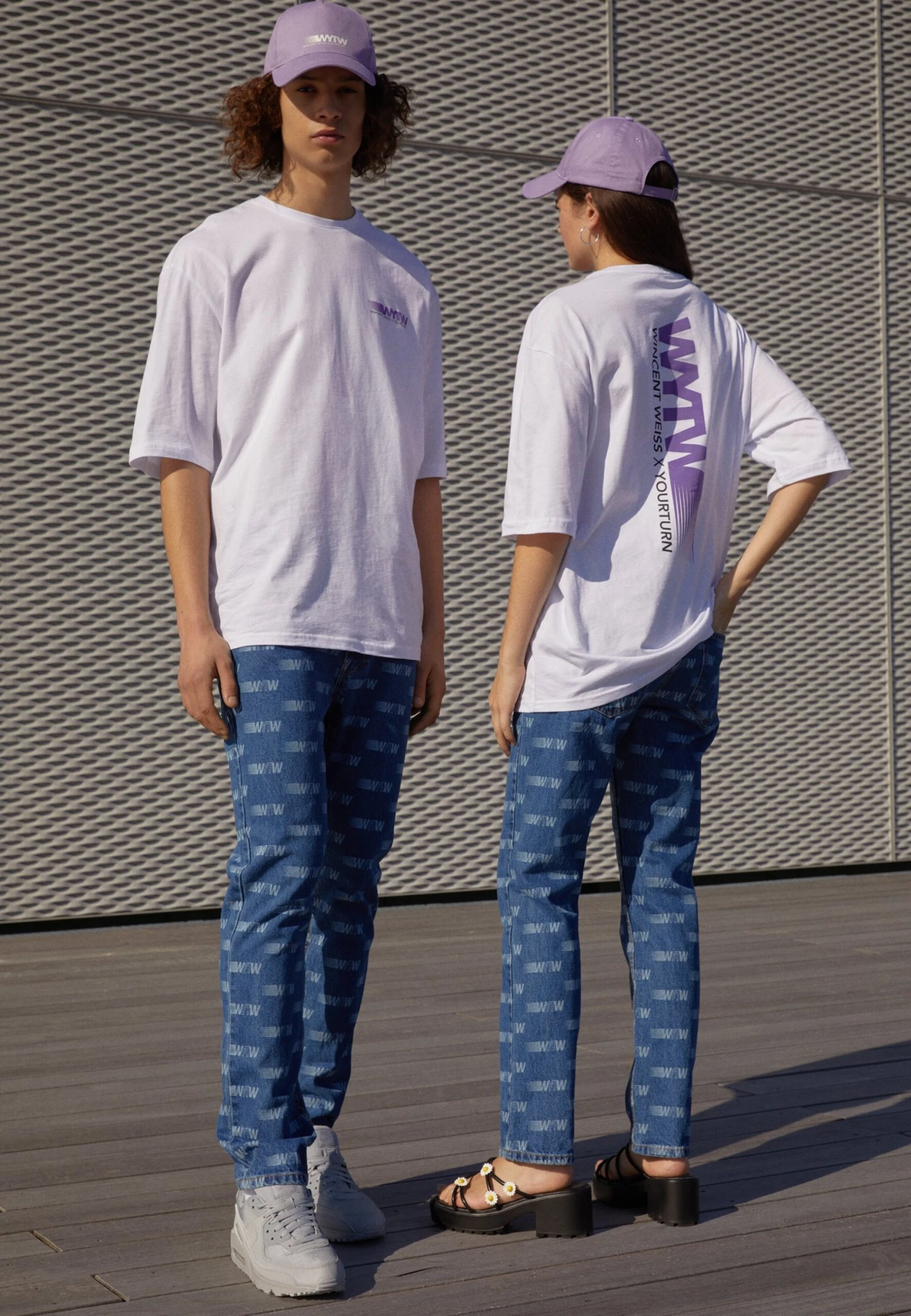 YOURTURN WincentWeiss Unisex - Vaqueros Rectos - Blue Denim 1 YOURTURN WincentWeiss Unisex - Vaqueros Rectos - Blue Denim