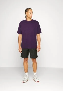 YOURTURN 3Pack Unisex - Camiseta Básica - Grey/Purple/Black