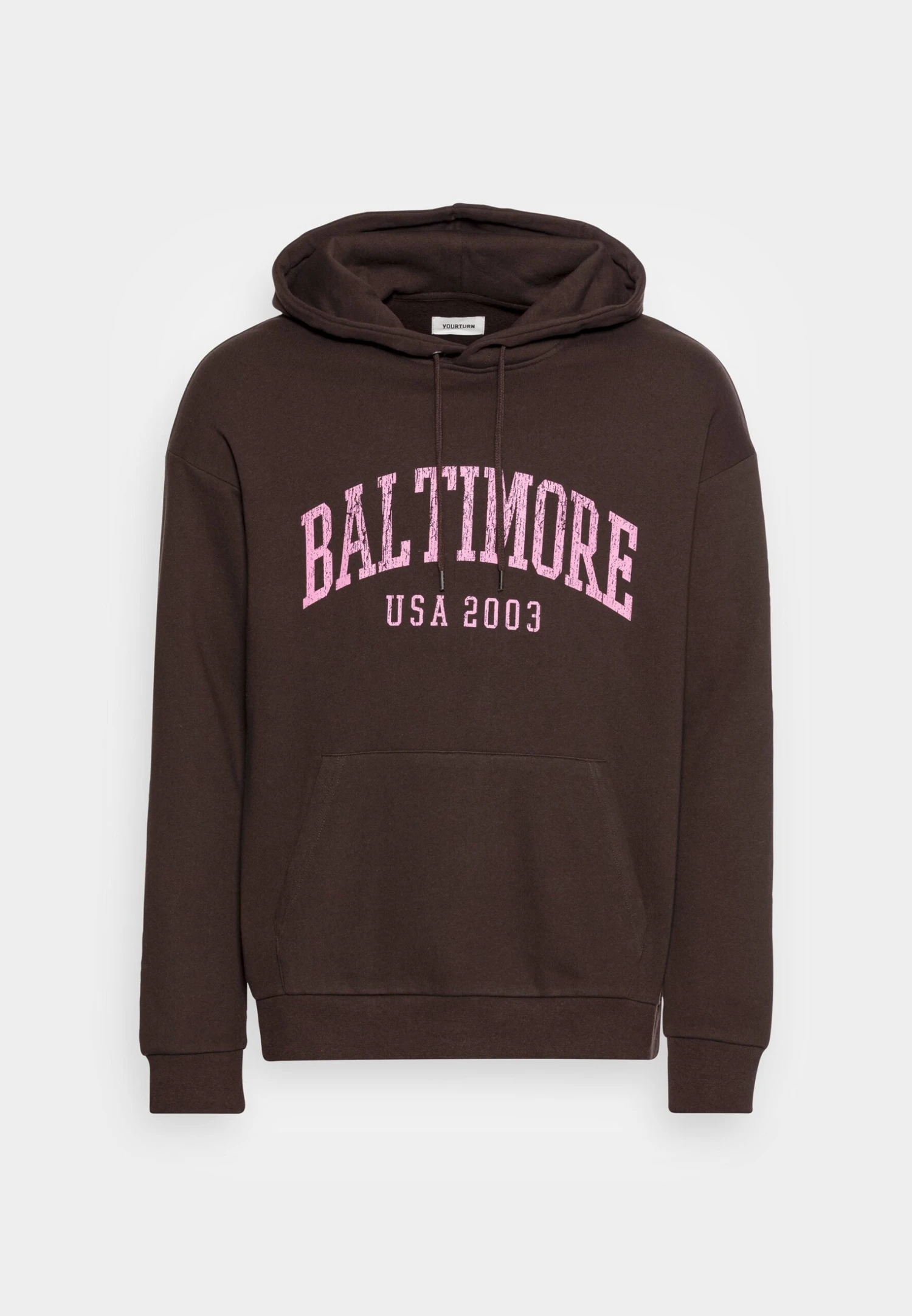 YOURTURN Unisex - Sudadera - Brown 4 YOURTURN Unisex - Sudadera - Brown - Imagen 4