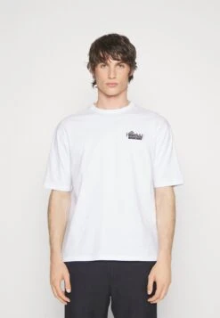 YOURTURN Unisex - Camiseta Estampada -White