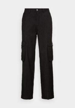 YOURTURN Unisex - Pantalones Cargo - Black