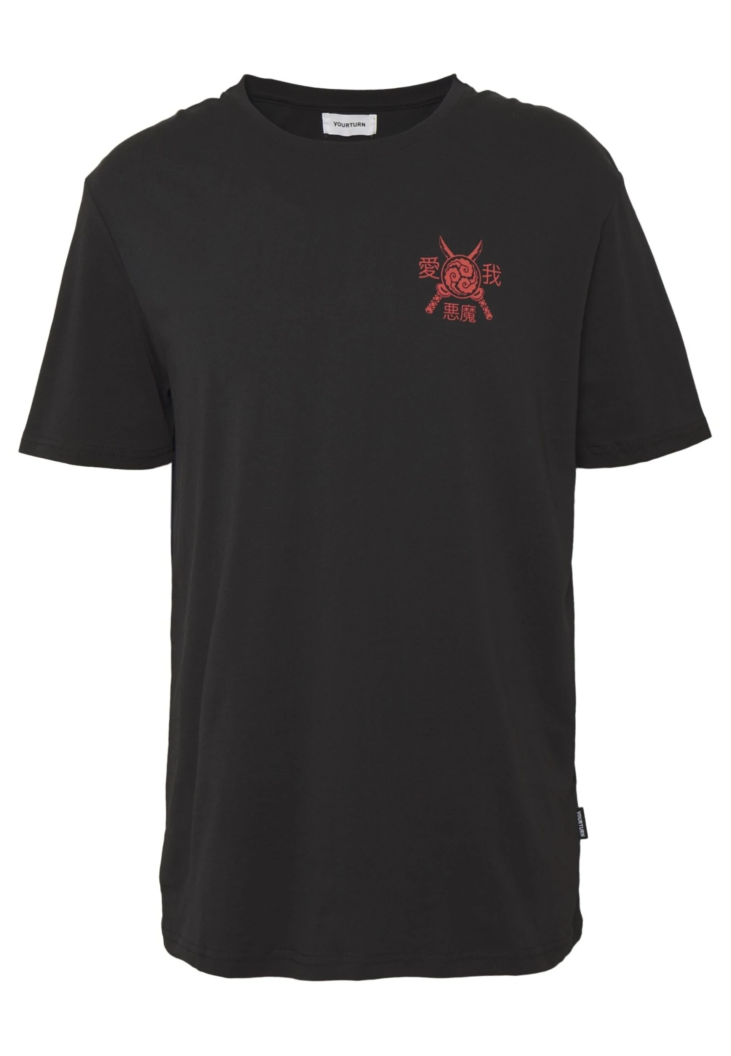 YOURTURN Camiseta Estampada - Black 2 YOURTURN Camiseta Estampada - Black - Imagen 2