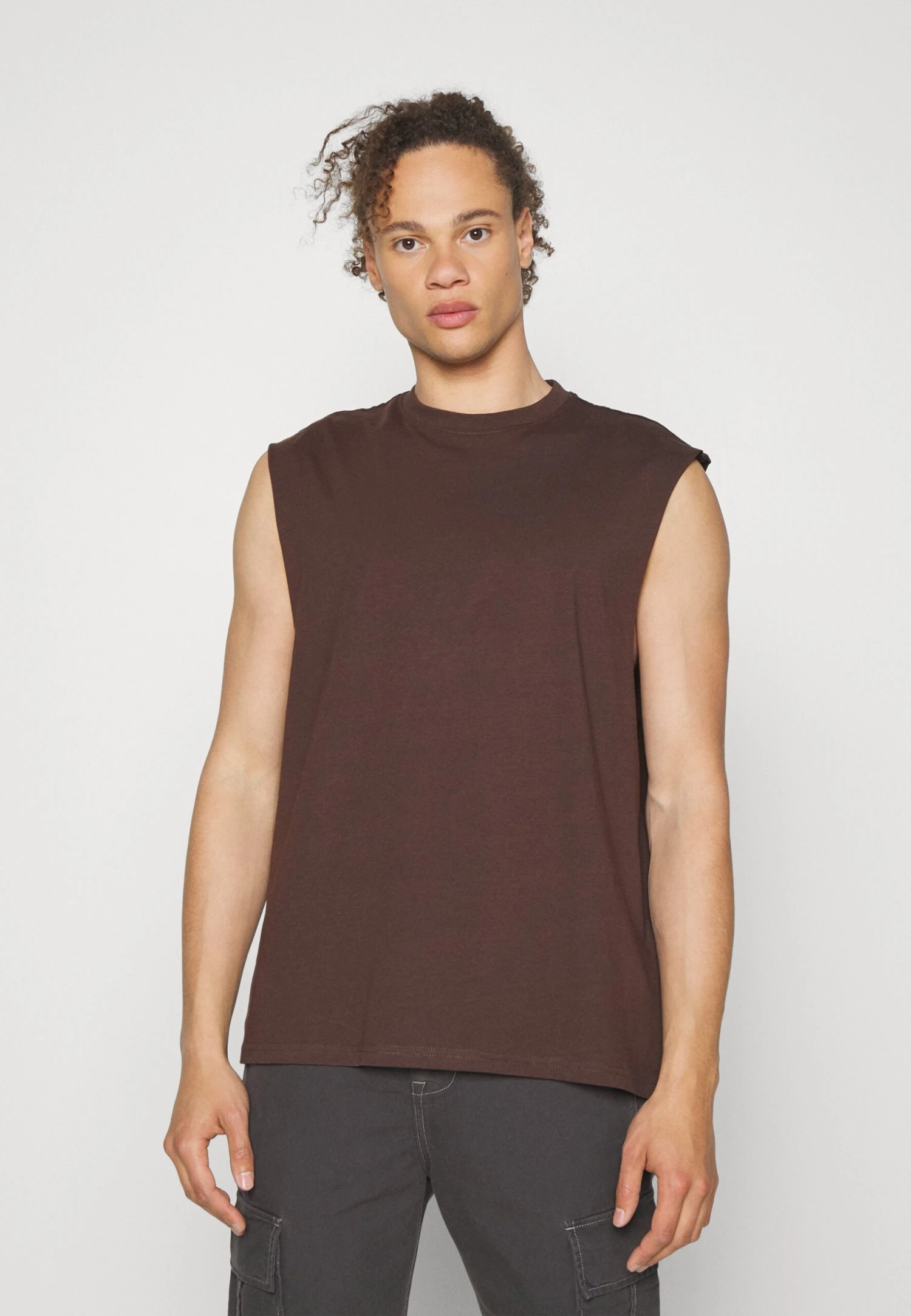 YOURTURN Unisex 2 Pack - Top - Light Grey/Brown 3 YOURTURN Unisex 2 Pack - Top - Light Grey/Brown - Imagen 3