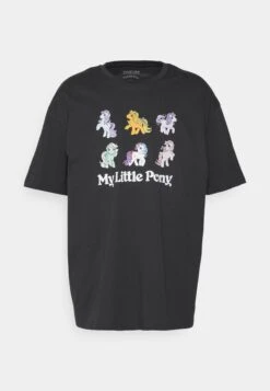 YOURTURN My Little Pony Unisex - Camiseta Estampada - Black -Yourturn e9efcff3c8c941968ac18a7e20bc3f74