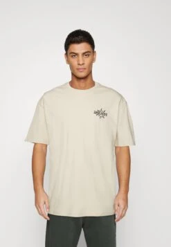 YOURTURN Unisex - Camiseta Estampada - Off White