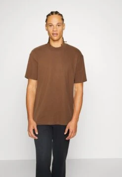 Yourturn 34 YOURTURN Unisex - Camiseta Básica - Brown