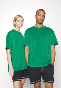 YOURTURN Unisex - Camiseta Básica - Green