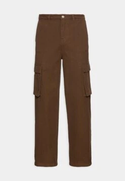 YOURTURN Unisex - Pantalones Cargo - Brown -Yourturn f7aa819fdad24721affc894fab50e4f9
