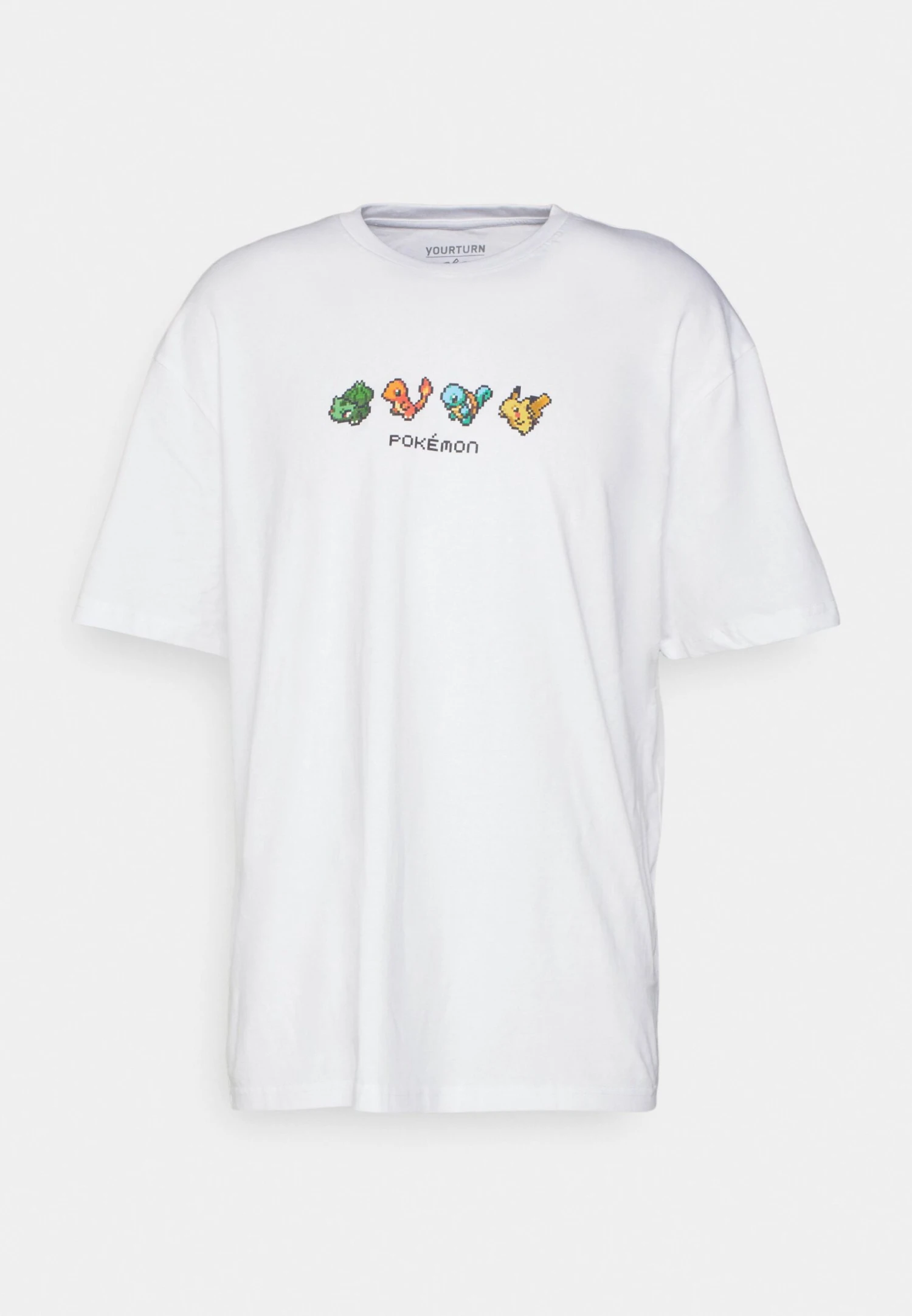 YOURTURN Pokemon Pikachu Unisex - Camiseta Estampada - White 5 YOURTURN Pokemon Pikachu Unisex - Camiseta Estampada - White - Imagen 5